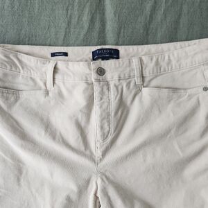 Talbots Cream Casual Pants
